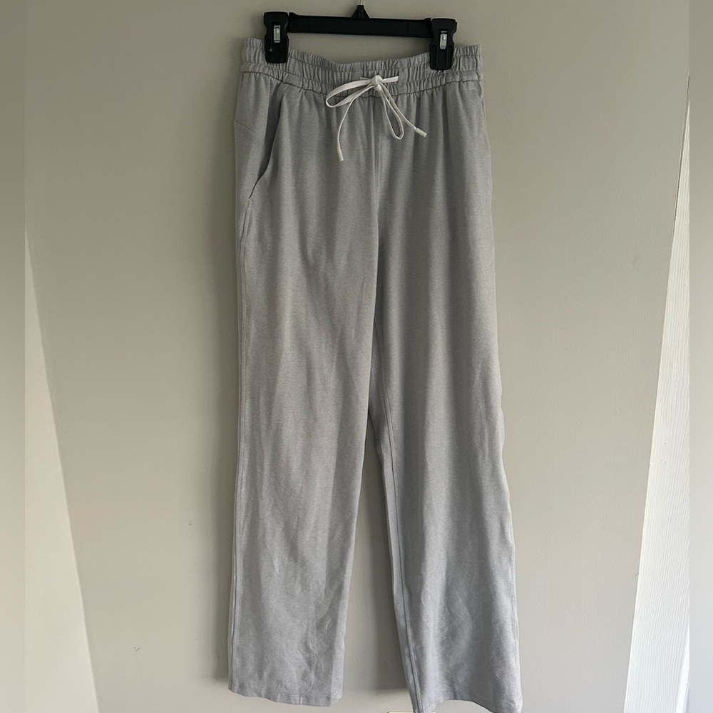 Lululemon Softstreme High-Rise Gray Pants 4